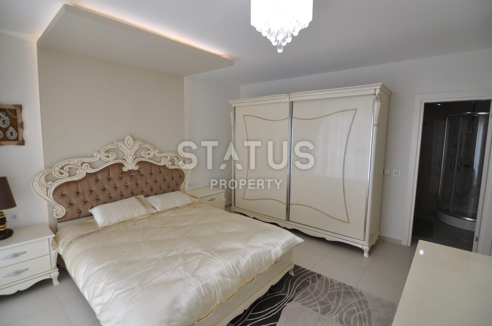 Penthouse 3+1, 155 m2 overlooking the sea and the historic city of Naula in Mahmutlar. фото 21