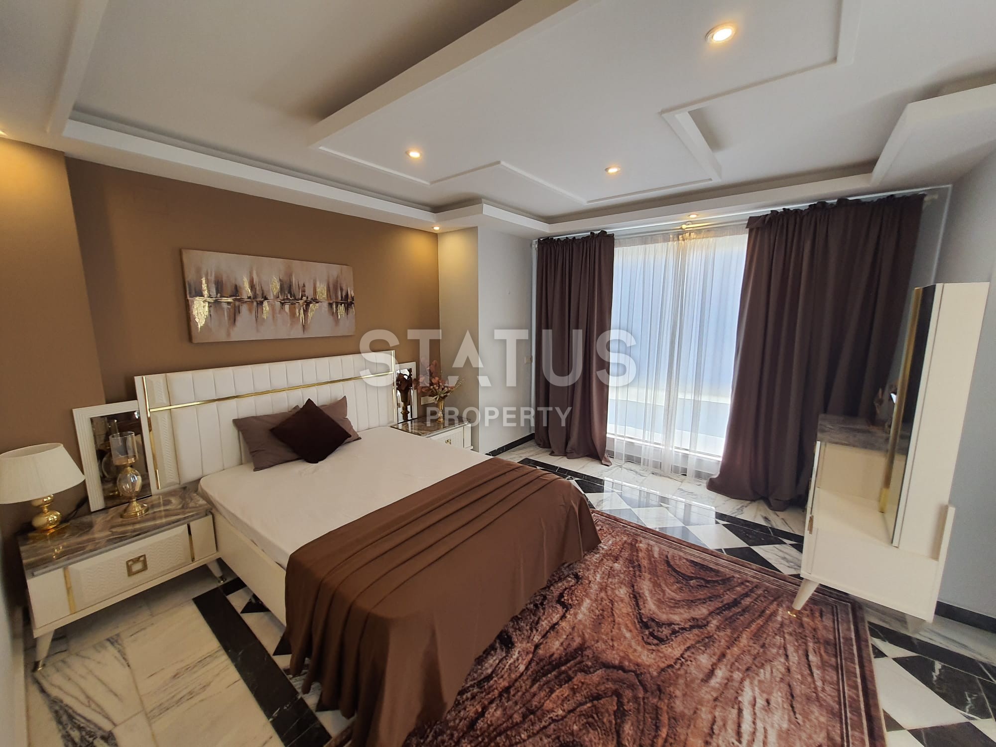 Меблированная вилла 3+1 в окружении природы, 170 м2. Бекташ, Алания. фото 15