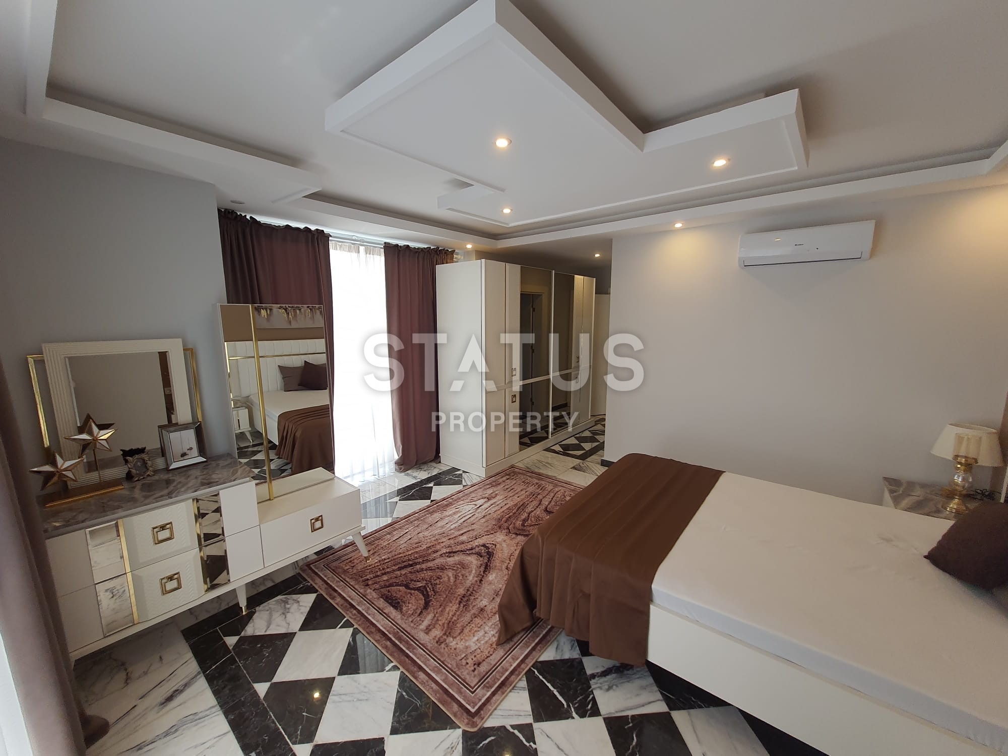 Меблированная вилла 3+1 в окружении природы, 170 м2. Бекташ, Алания. фото 16