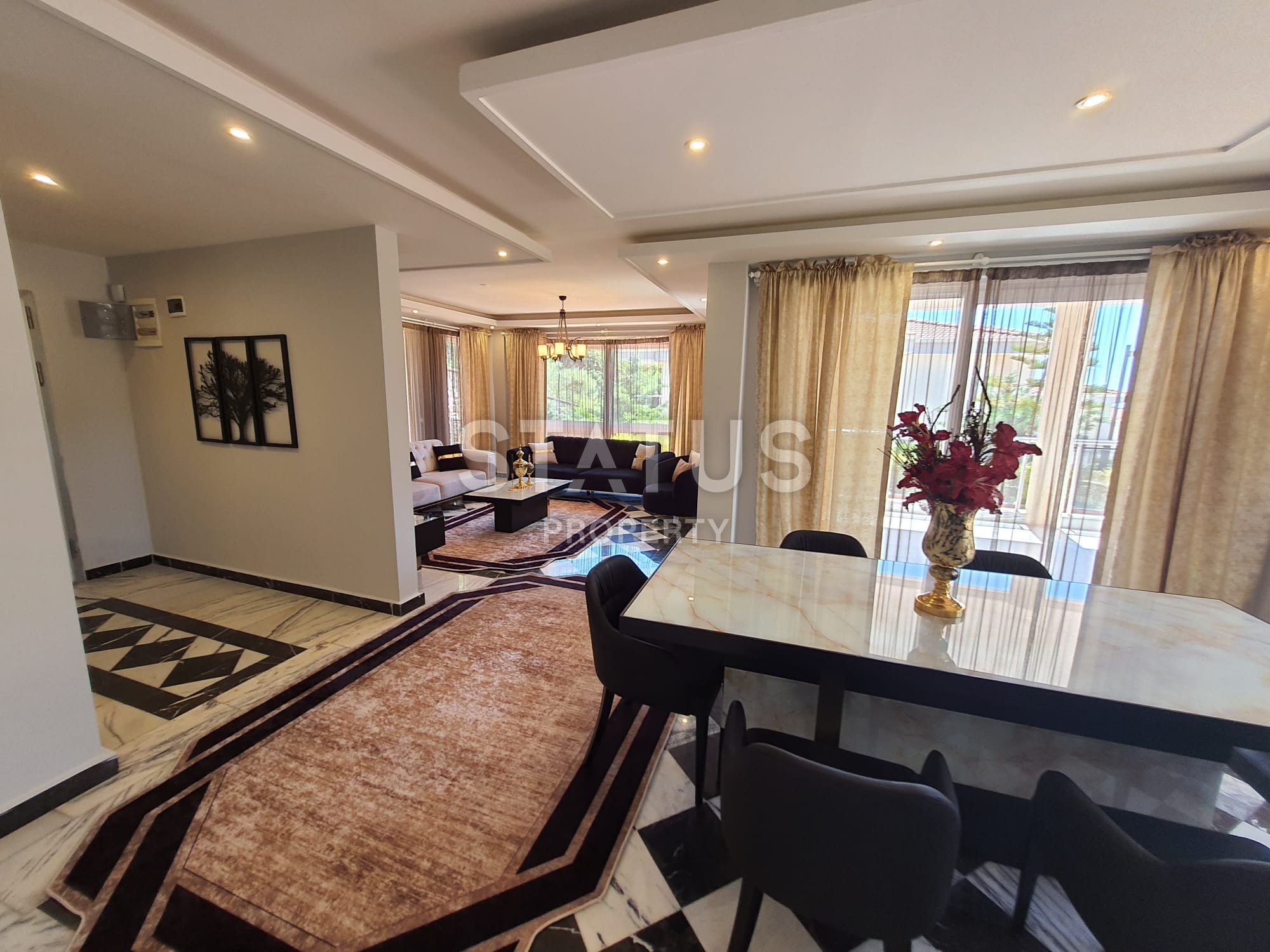 Меблированная вилла 3+1 в окружении природы, 170 м2. Бекташ, Алания. фото 21