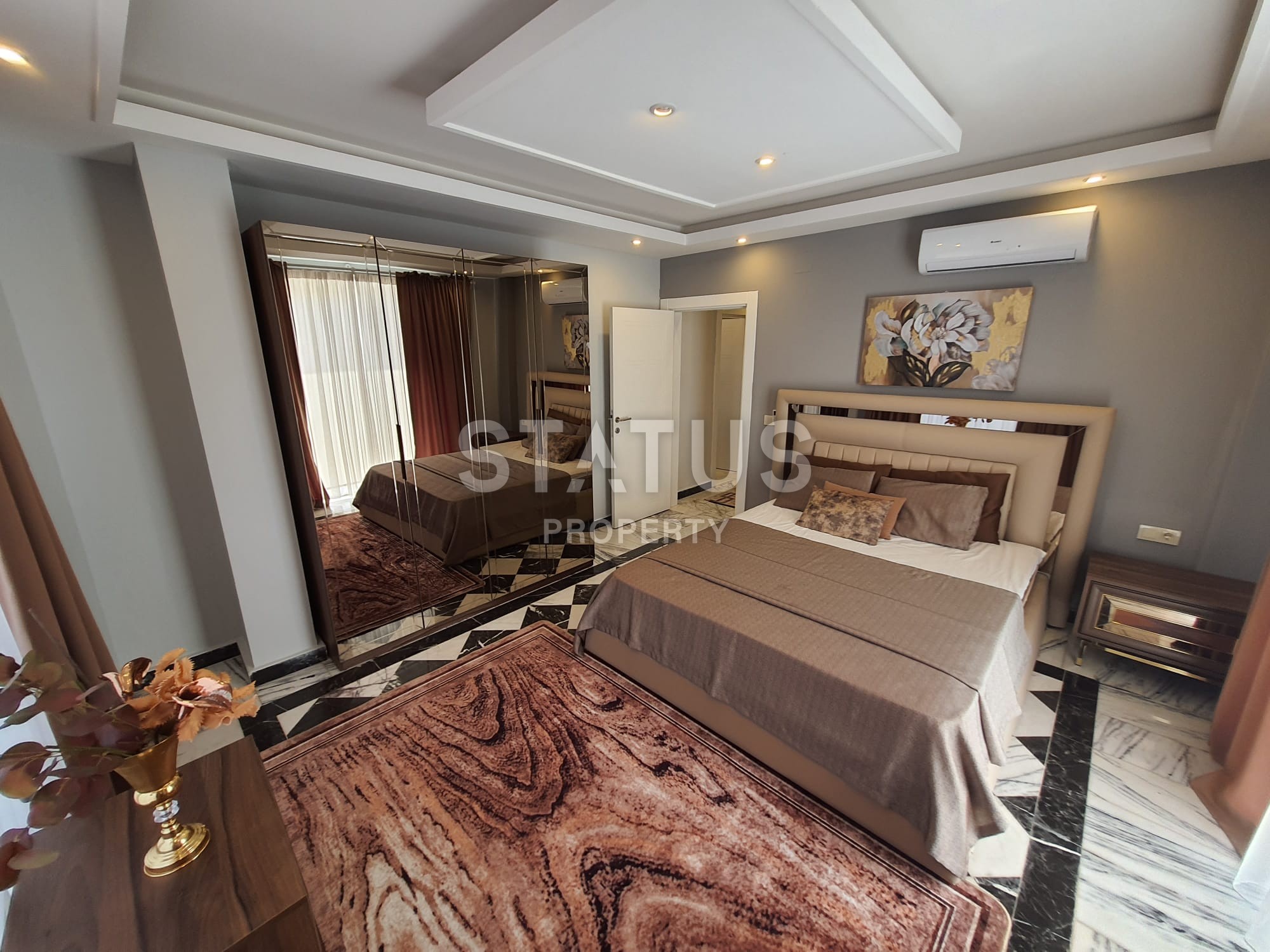 Меблированная вилла 3+1 в окружении природы, 170 м2. Бекташ, Алания. фото 42