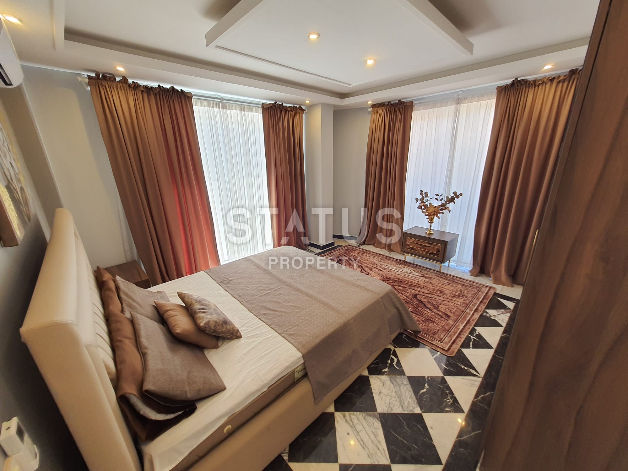 Меблированная вилла 3+1 в окружении природы, 170 м2. Бекташ, Алания. фото 45