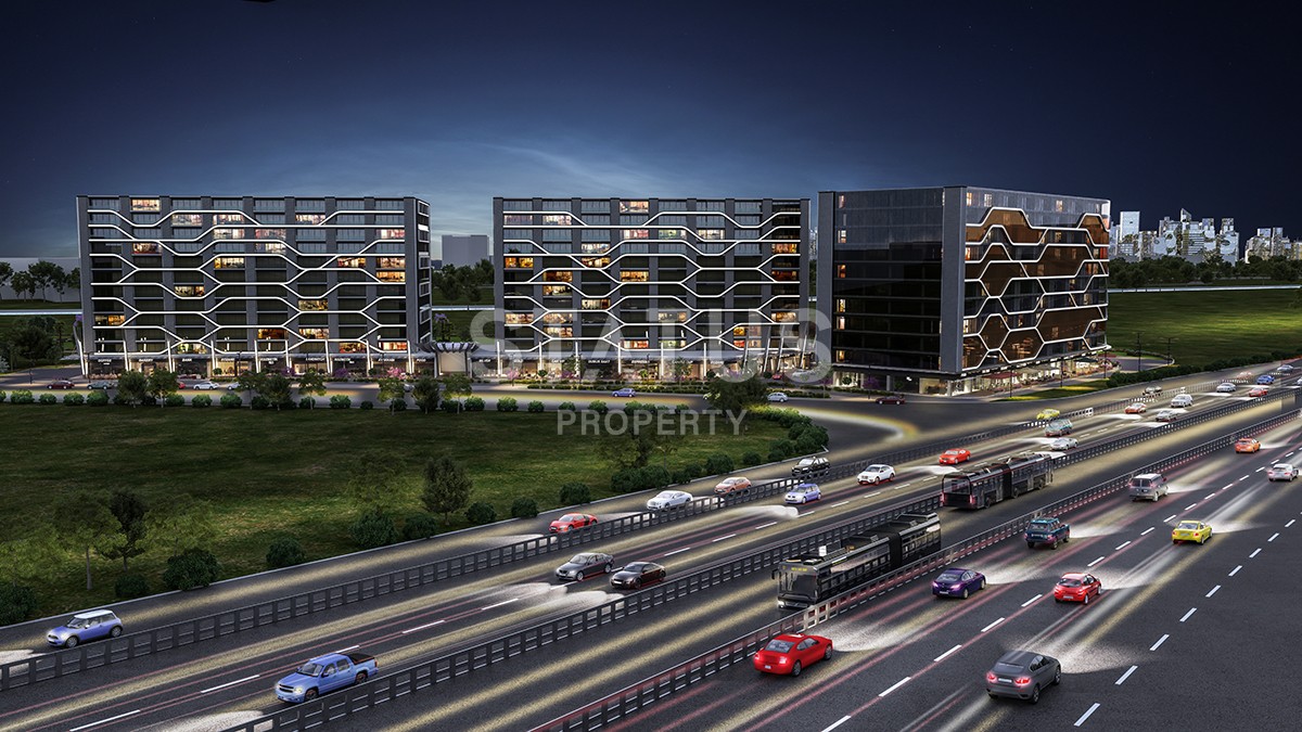 Apartments 1+1 and 2+1 in a modern luxury complex. Yenibosna, Istanbul. фото 7