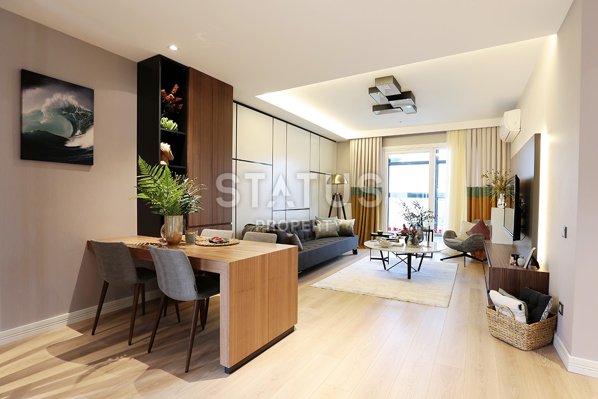 Apartments 1+1 and 2+1 in a modern luxury complex. Yenibosna, Istanbul. фото 11