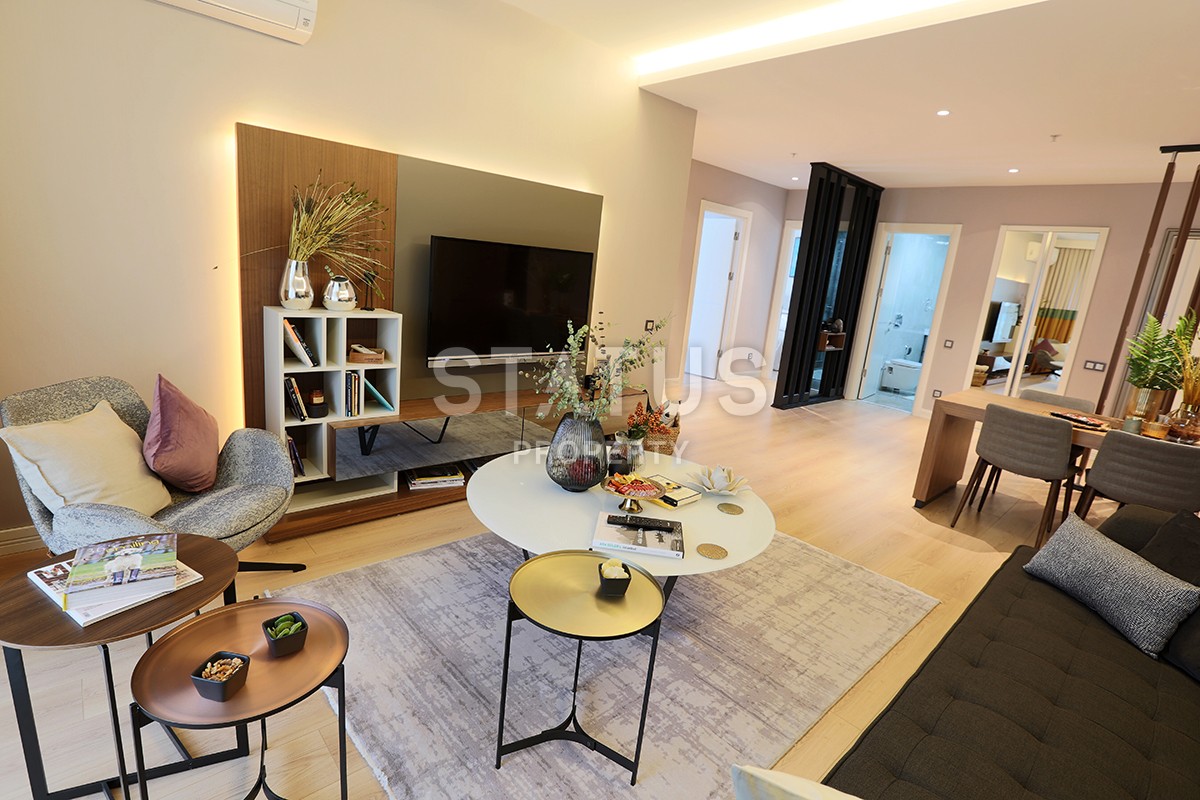 Apartments 1+1 and 2+1 in a modern luxury complex. Yenibosna, Istanbul. фото 15