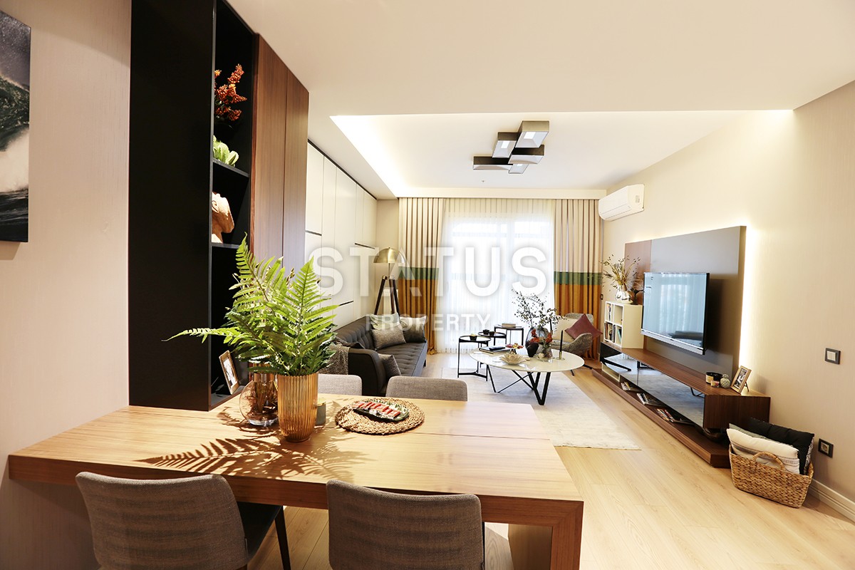 Apartments 1+1 and 2+1 in a modern luxury complex. Yenibosna, Istanbul. фото 17