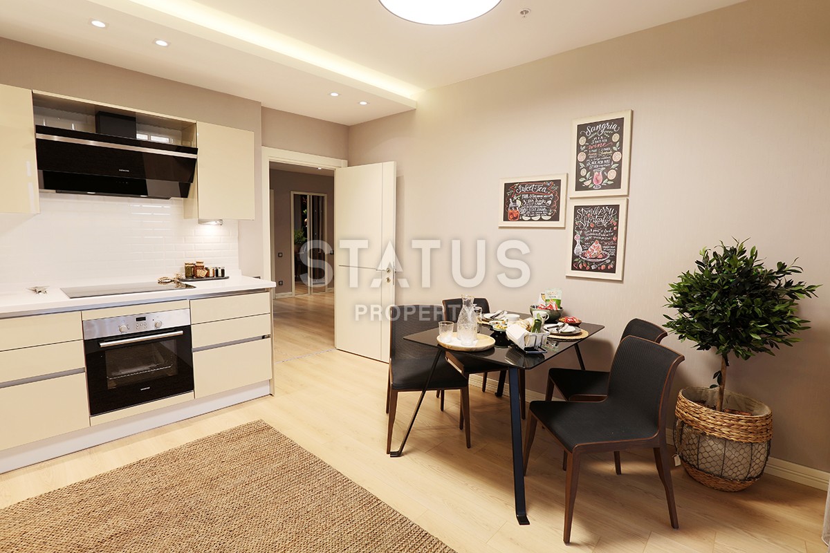 Apartments 1+1 and 2+1 in a modern luxury complex. Yenibosna, Istanbul. фото 18