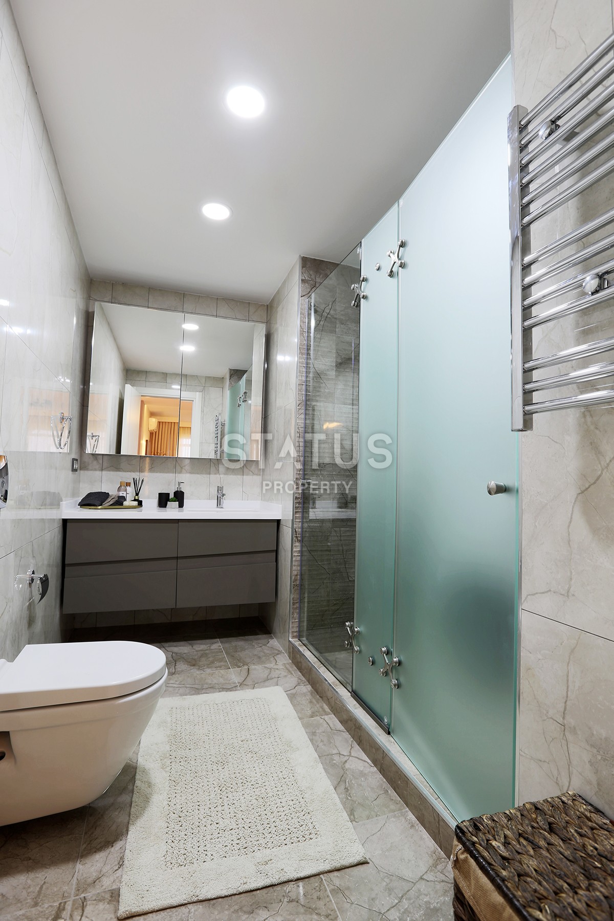 Apartments 1+1 and 2+1 in a modern luxury complex. Yenibosna, Istanbul. фото 28