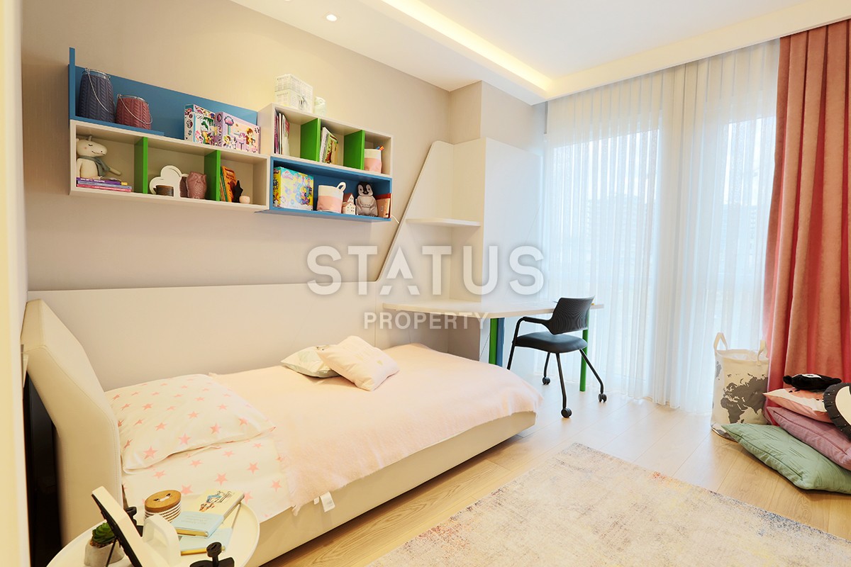 Apartments 1+1 and 2+1 in a modern luxury complex. Yenibosna, Istanbul. фото 32