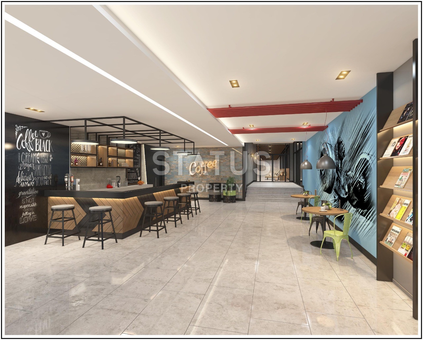 Apartments 1+1 and 2+1 in a modern luxury complex. Yenibosna, Istanbul. фото 36