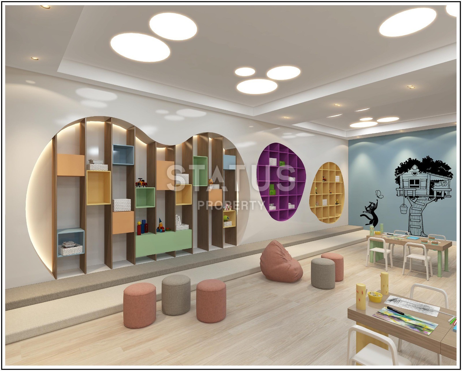 Apartments 1+1 and 2+1 in a modern luxury complex. Yenibosna, Istanbul. фото 40