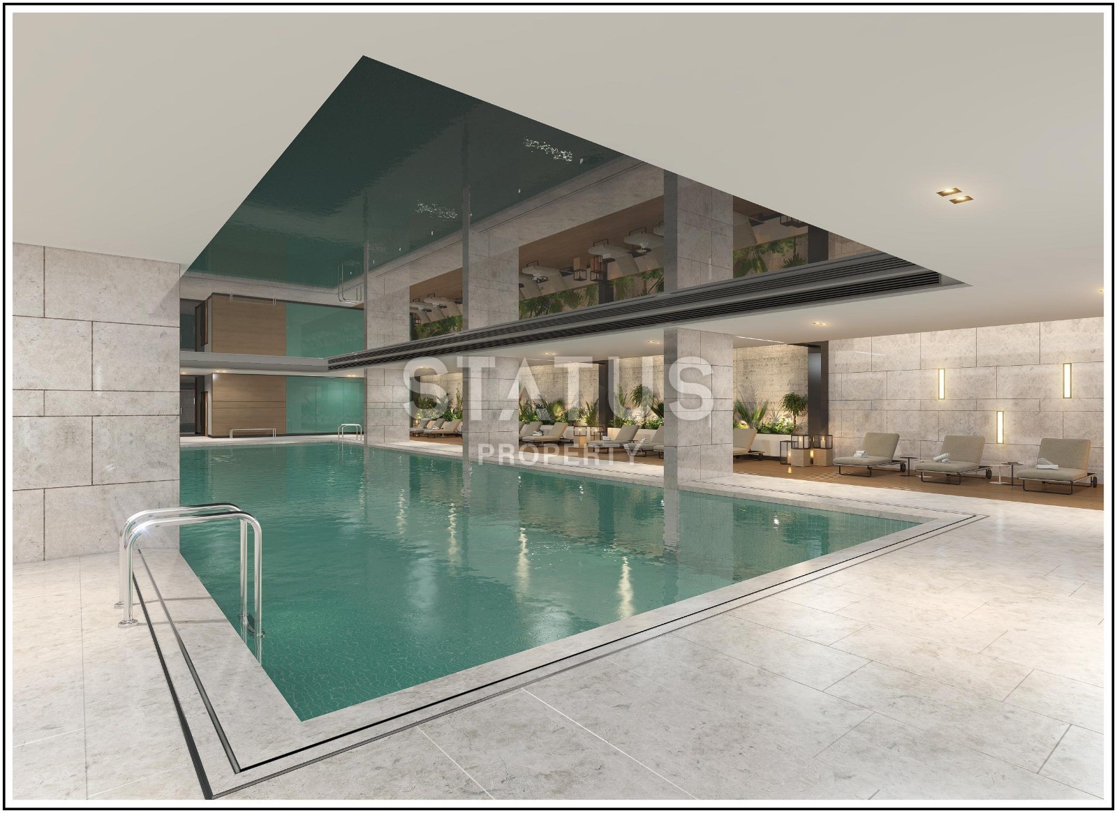 Apartments 1+1 and 2+1 in a modern luxury complex. Yenibosna, Istanbul. фото 41