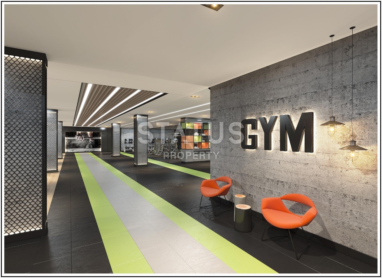 Apartments 1+1 and 2+1 in a modern luxury complex. Yenibosna, Istanbul. фото 42