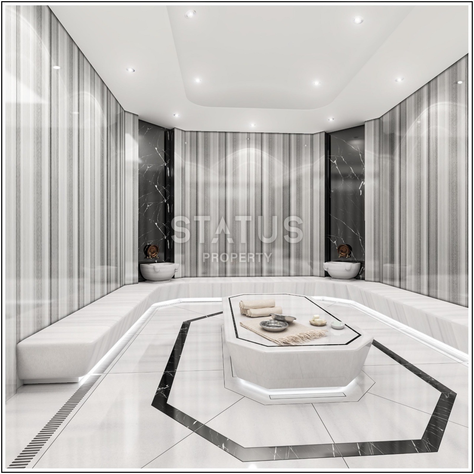 Apartments 1+1 and 2+1 in a modern luxury complex. Yenibosna, Istanbul. фото 44