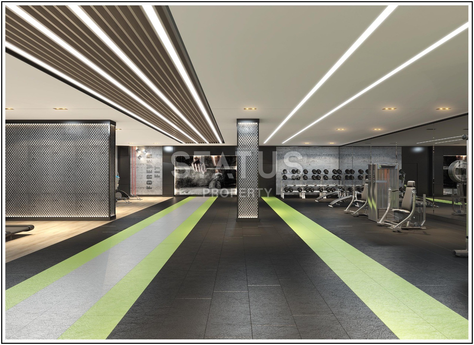 Apartments 1+1 and 2+1 in a modern luxury complex. Yenibosna, Istanbul. фото 45