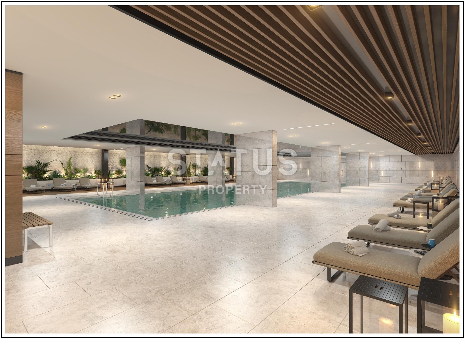 Apartments 1+1 and 2+1 in a modern luxury complex. Yenibosna, Istanbul. фото 52