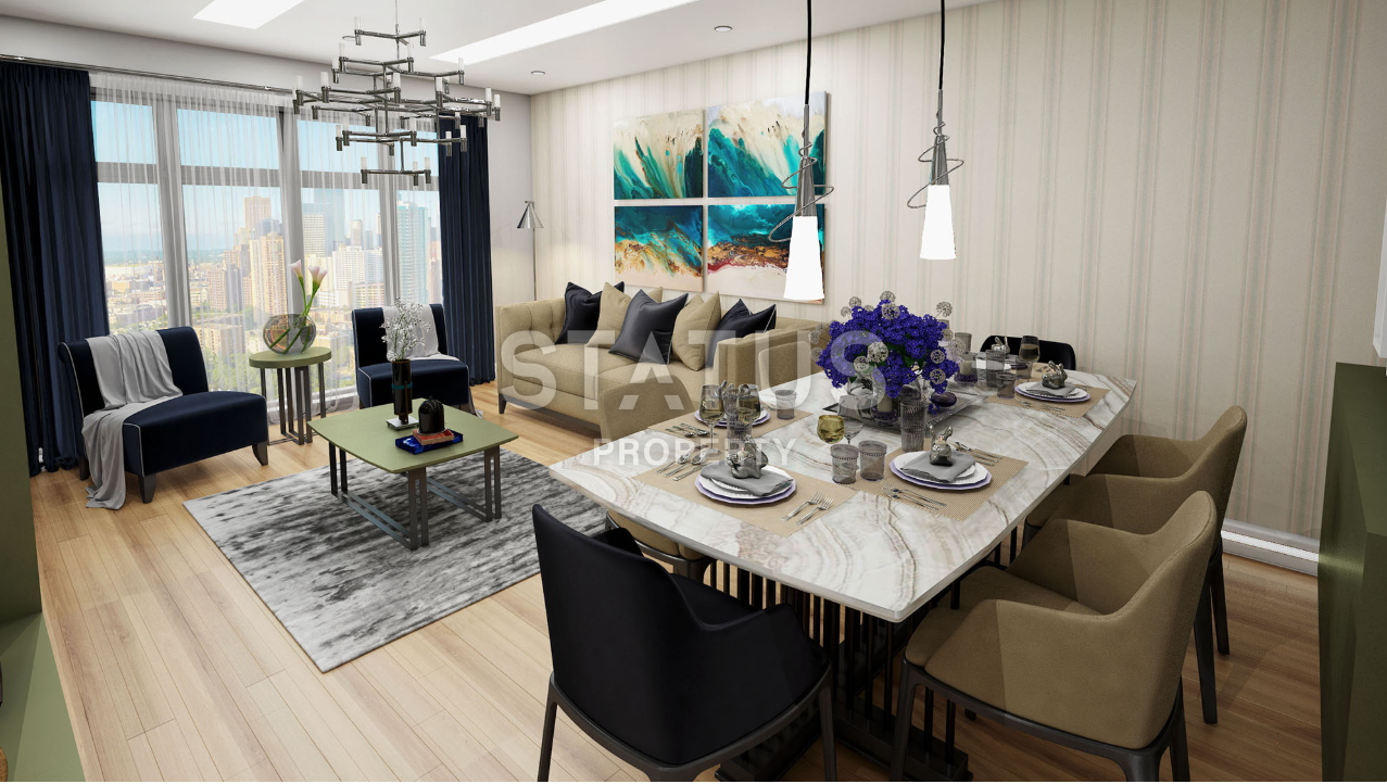 Апартаменты 2+1, 3+1 и 4+1 для комфортной жизни в динамичном районе Эйюп, Стамбул. Хорошие цены! фото 14