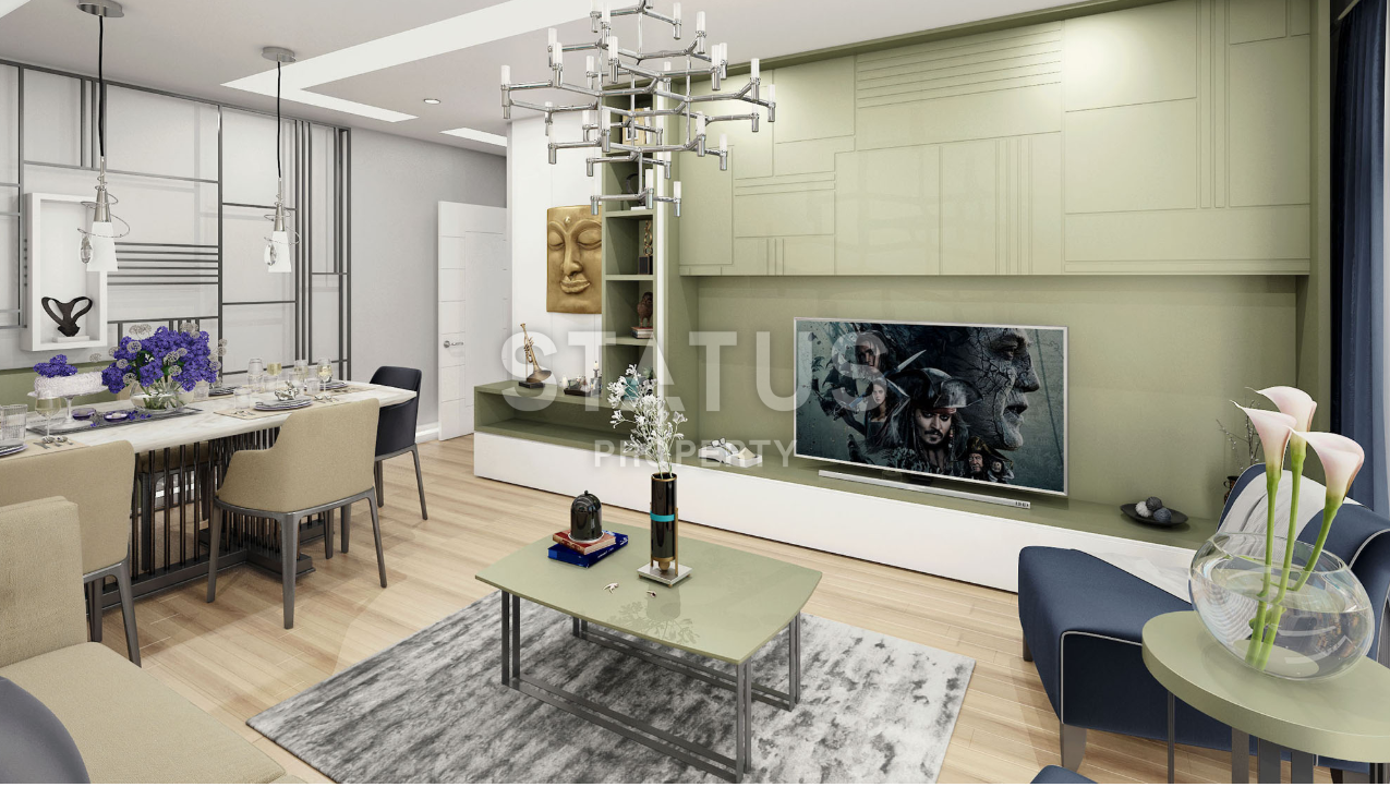 Апартаменты 2+1, 3+1 и 4+1 для комфортной жизни в динамичном районе Эйюп, Стамбул. Хорошие цены! фото 15