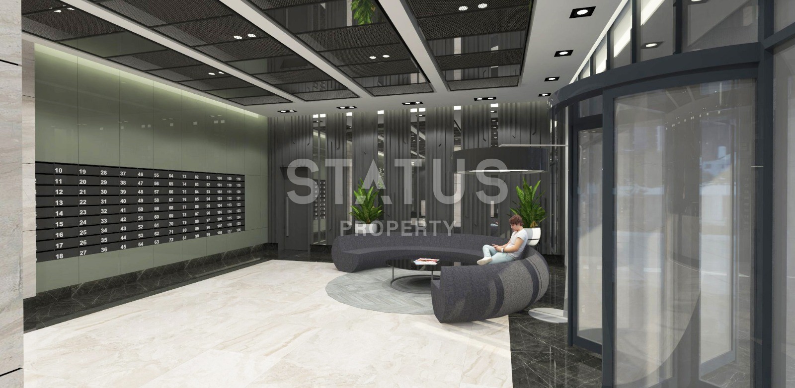 Выгодная инвестиция. Современный проект с апартаментами разных планировок от 45 до 152 м2 и коммерческими помещениями. Бейликдюзю, Стамбул. фото 7