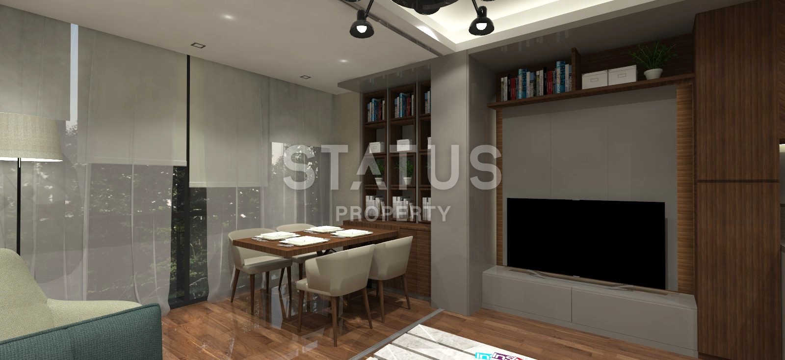 Выгодная инвестиция. Современный проект с апартаментами разных планировок от 45 до 152 м2 и коммерческими помещениями. Бейликдюзю, Стамбул. фото 8