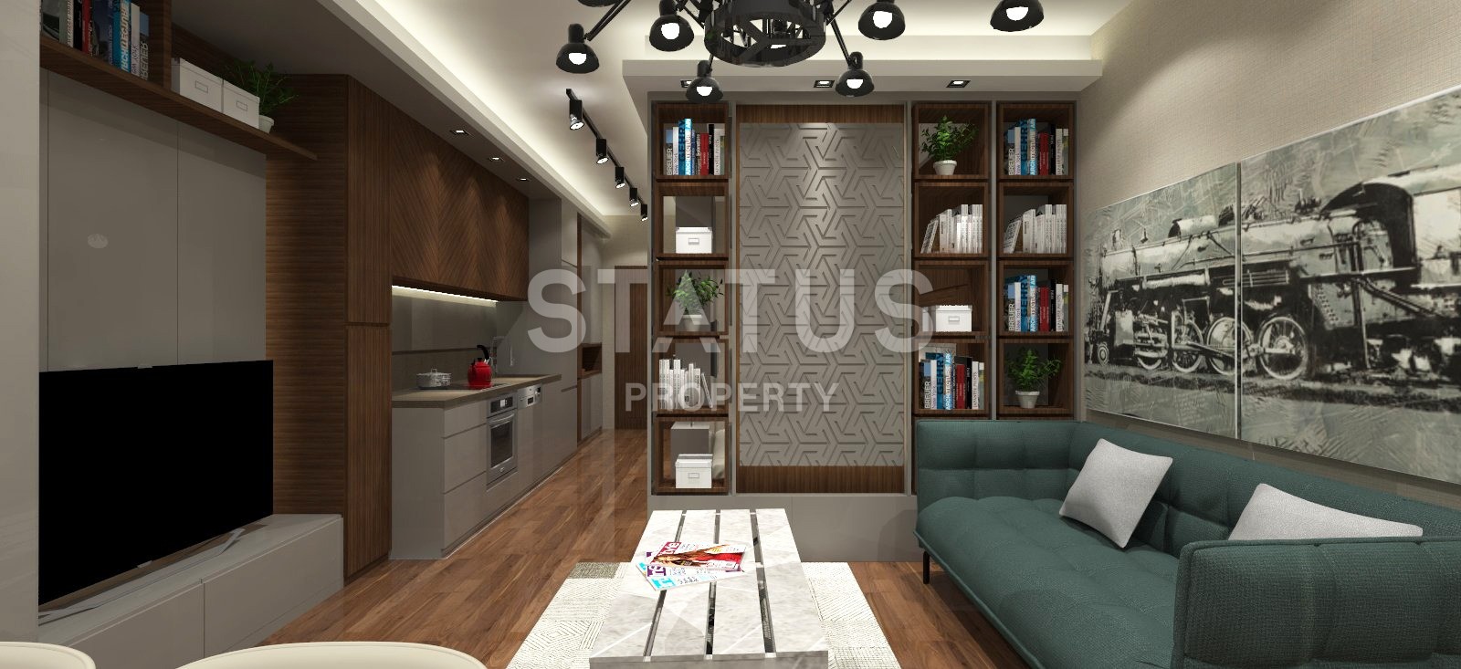 Выгодная инвестиция. Современный проект с апартаментами разных планировок от 45 до 152 м2 и коммерческими помещениями. Бейликдюзю, Стамбул. фото 10