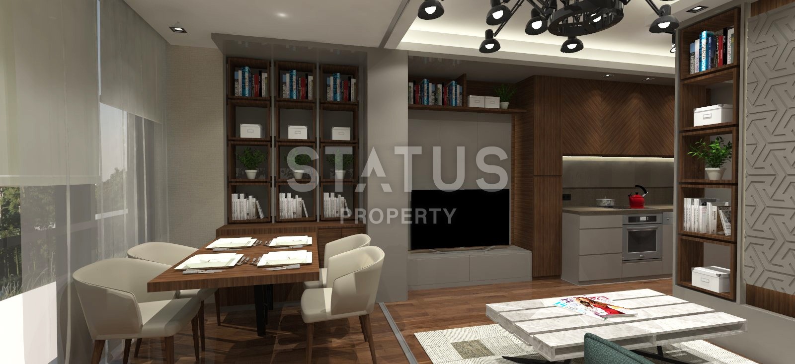 Выгодная инвестиция. Современный проект с апартаментами разных планировок от 45 до 152 м2 и коммерческими помещениями. Бейликдюзю, Стамбул. фото 17