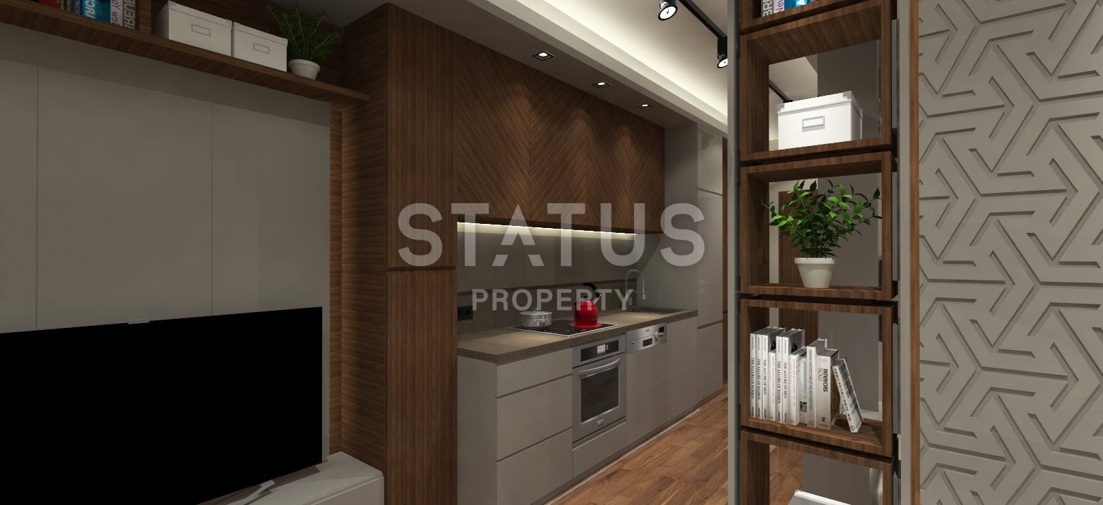 Выгодная инвестиция. Современный проект с апартаментами разных планировок от 45 до 152 м2 и коммерческими помещениями. Бейликдюзю, Стамбул. фото 20