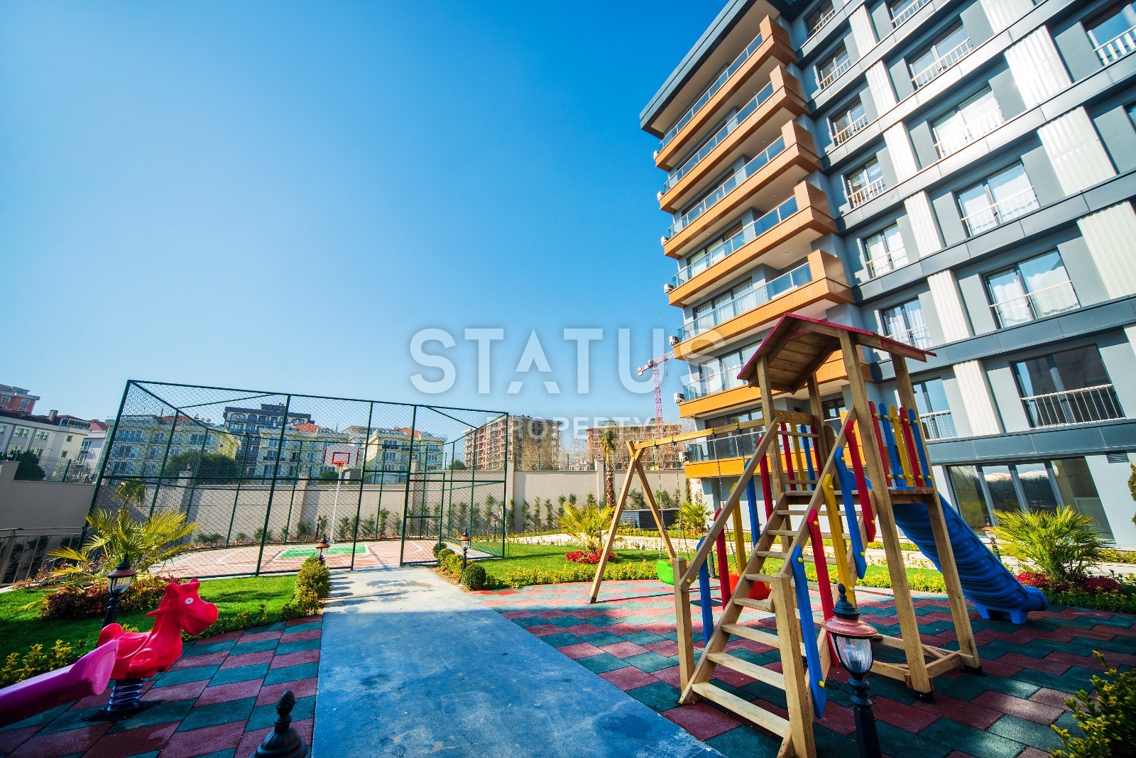 Квартиры от 93 до 271 м2 в отличном жилом комплексе с видом на море. Буюкчекмедже, Стамбул. фото 6