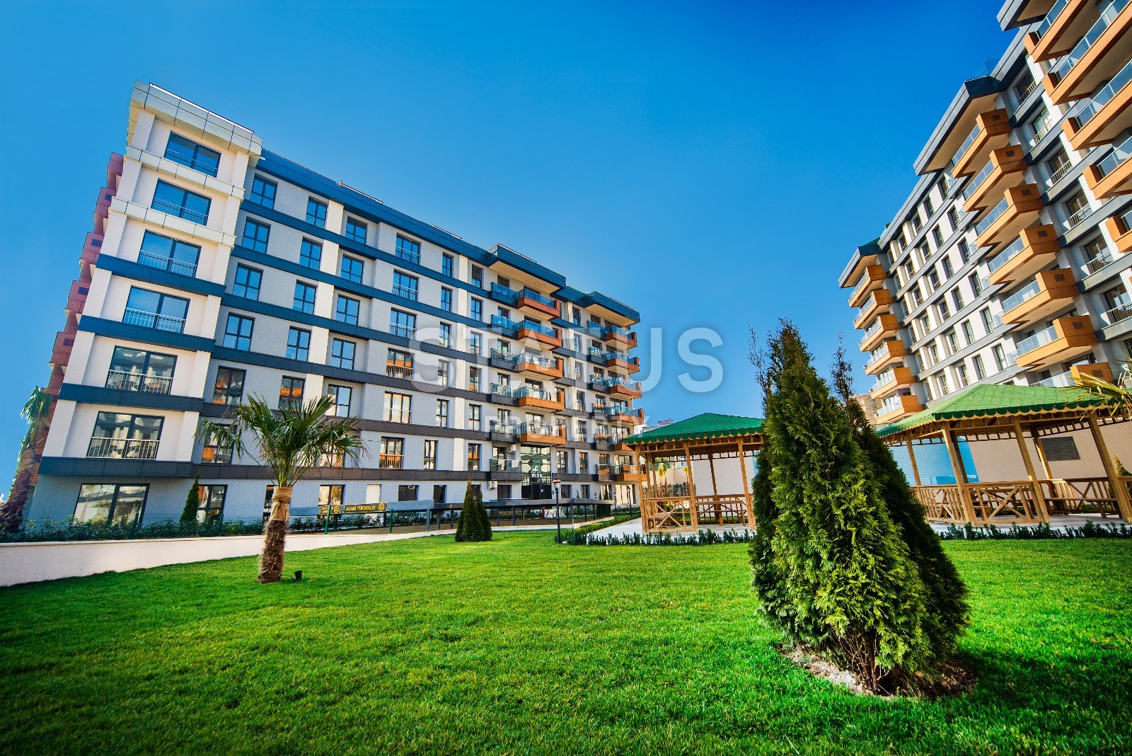 Квартиры от 93 до 271 м2 в отличном жилом комплексе с видом на море. Буюкчекмедже, Стамбул. фото 25