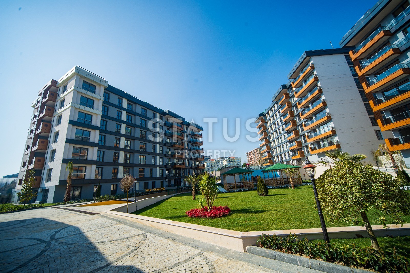 Квартиры от 93 до 271 м2 в отличном жилом комплексе с видом на море. Буюкчекмедже, Стамбул. фото 27