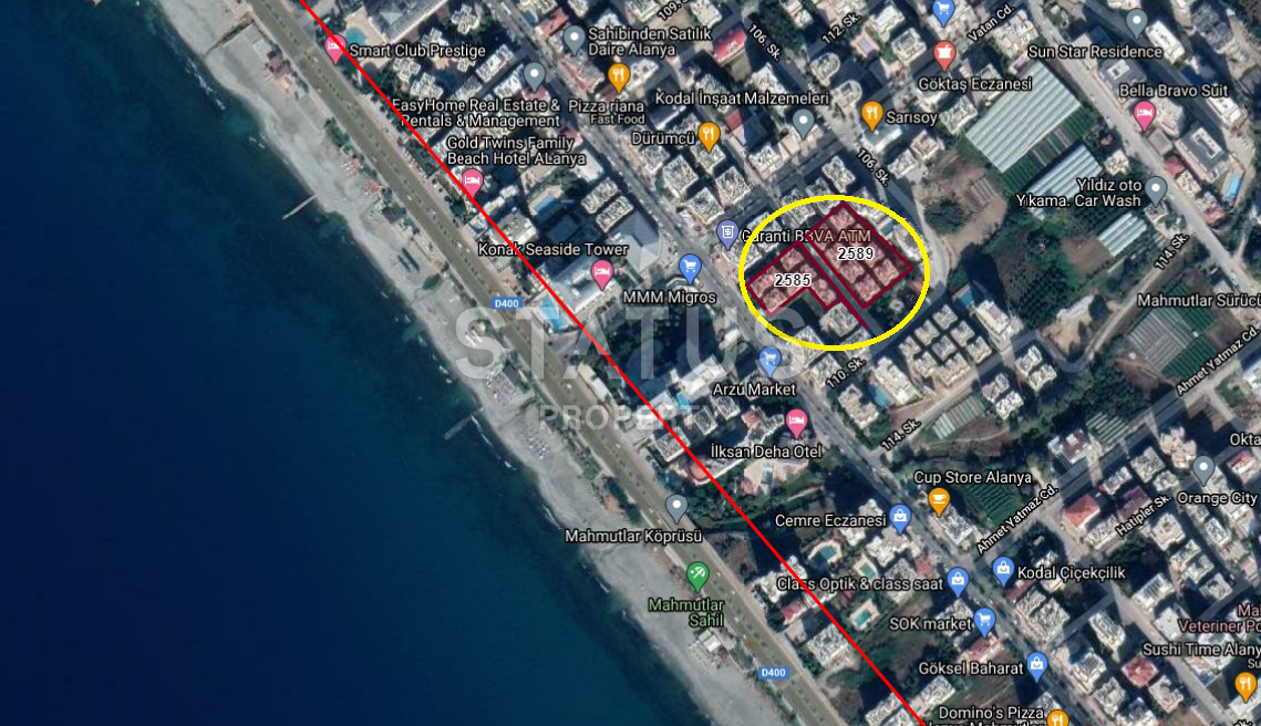 Elite project at the excavation stage. Apartments 2+1 and 3+1 a step away from the sea. Mahmutlar, Alanya. фото 23