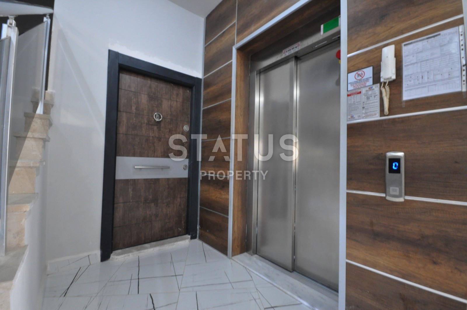 Квартира 1+1, 45 м2 в новом доме с бассейном возле Наулы в Махмутларе. фото 13