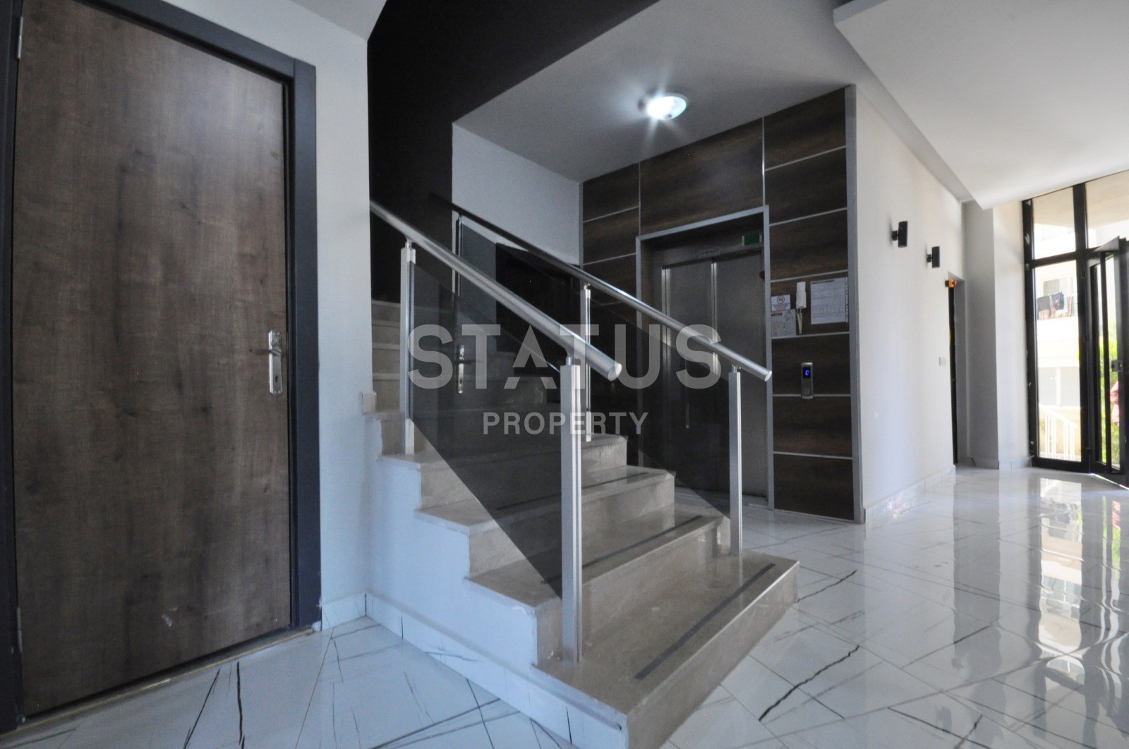 Квартира 1+1, 45 м2 в новом доме с бассейном возле Наулы в Махмутларе. фото 15