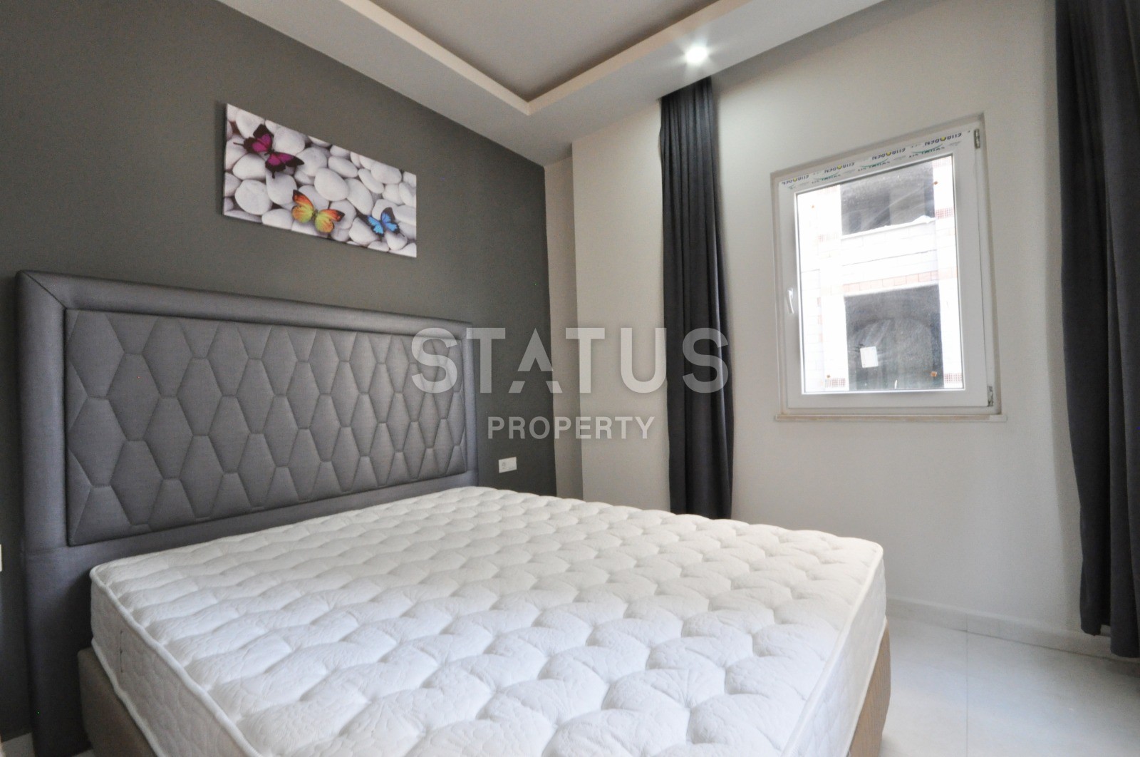 Квартира 1+1, 45 м2 в новом доме с бассейном возле Наулы в Махмутларе. фото 16