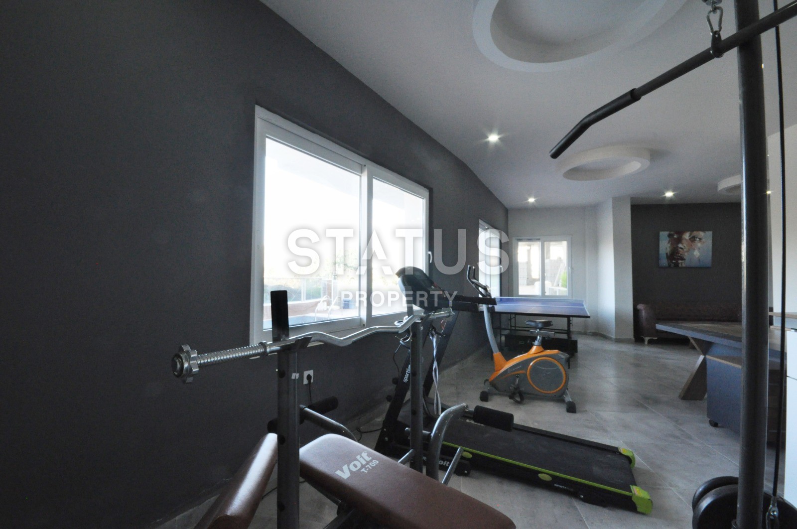 Квартира 1+1, 45 м2 в новом доме с бассейном возле Наулы в Махмутларе. фото 17