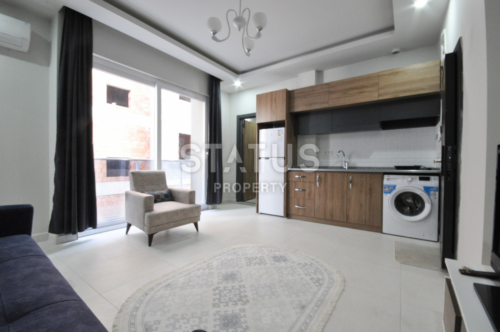 Квартира 1+1, 45 м2 в новом доме с бассейном возле Наулы в Махмутларе. фото 20