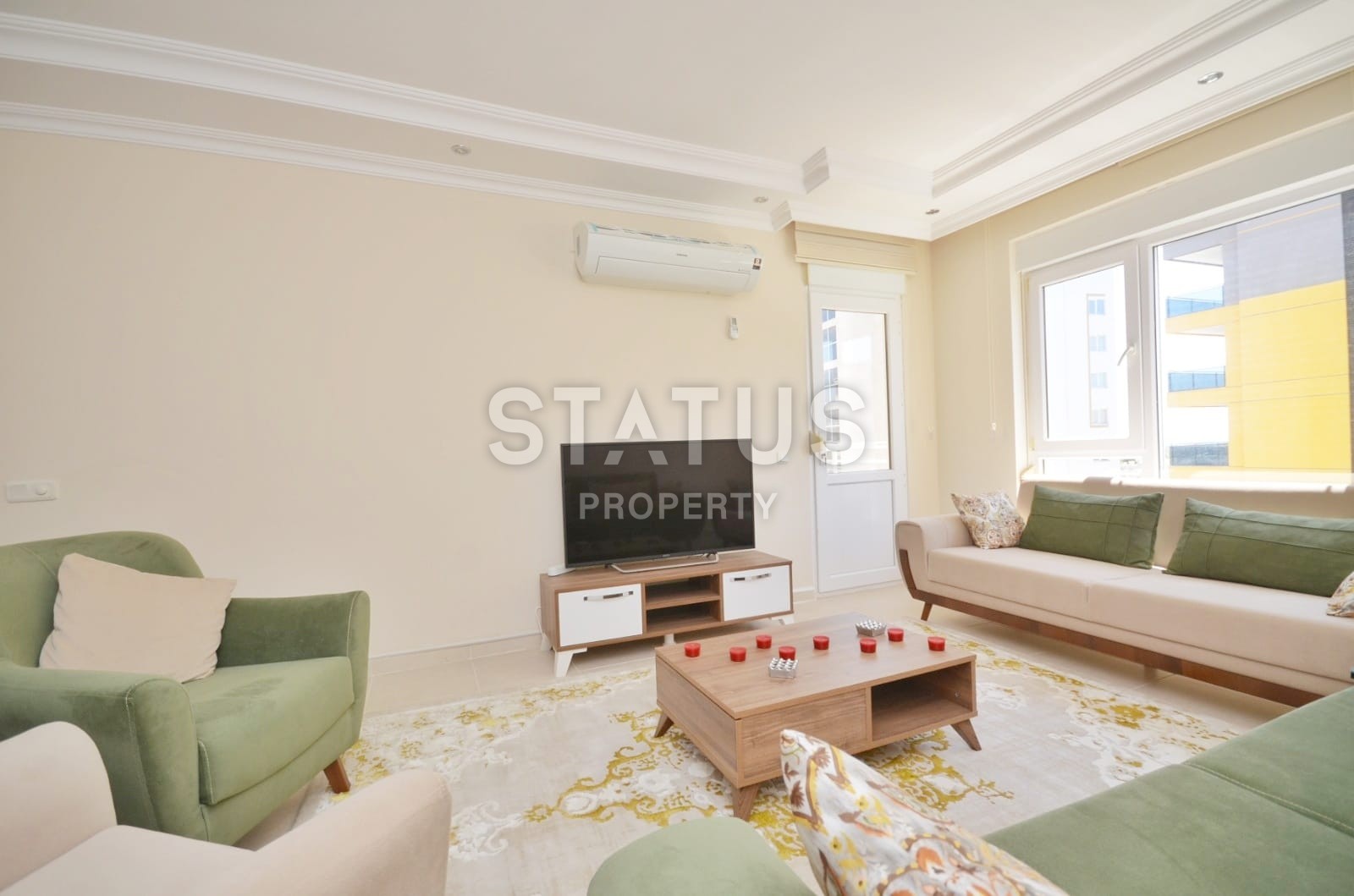 Трехкомнатная квартира с мебелью в Махмутларе, 100 м2 фото 10