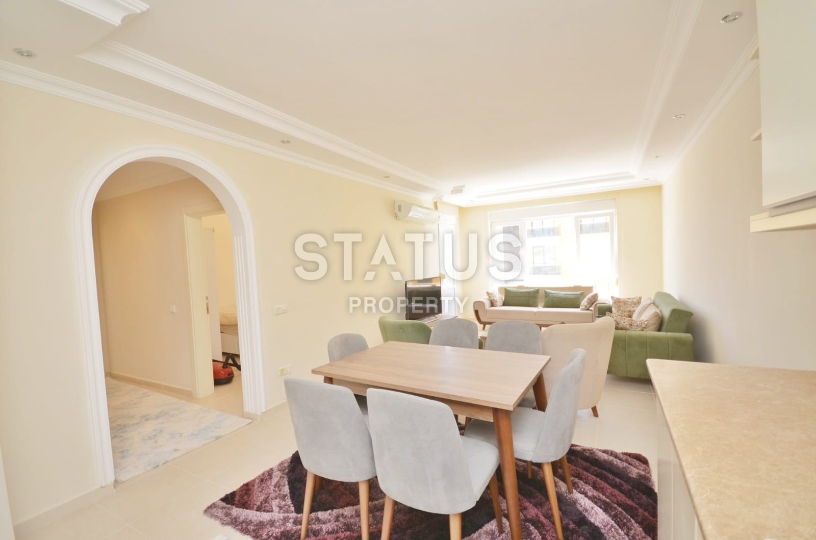 Трехкомнатная квартира с мебелью в Махмутларе, 100 м2 фото 19