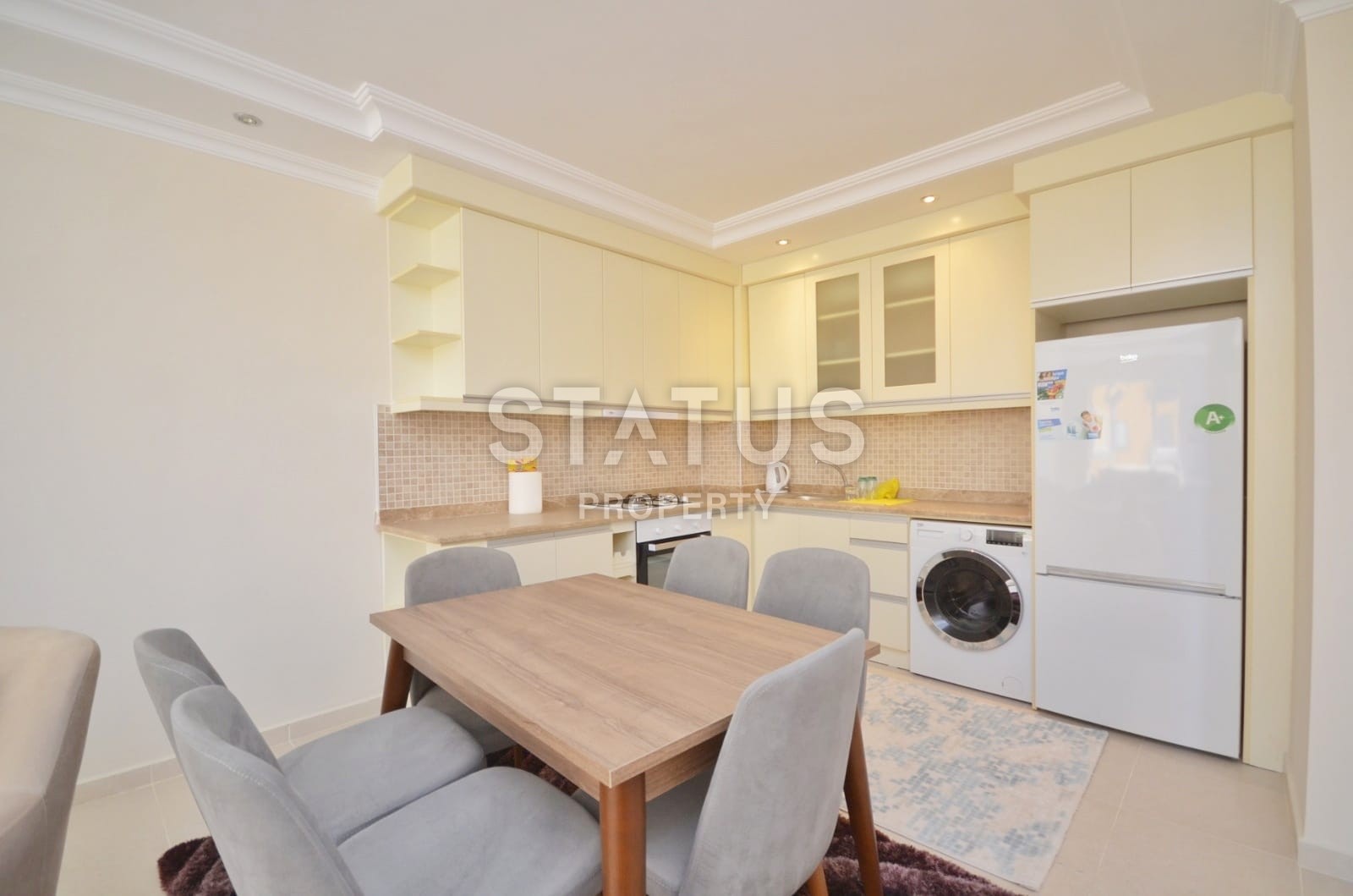 Трехкомнатная квартира с мебелью в Махмутларе, 100 м2 фото 21