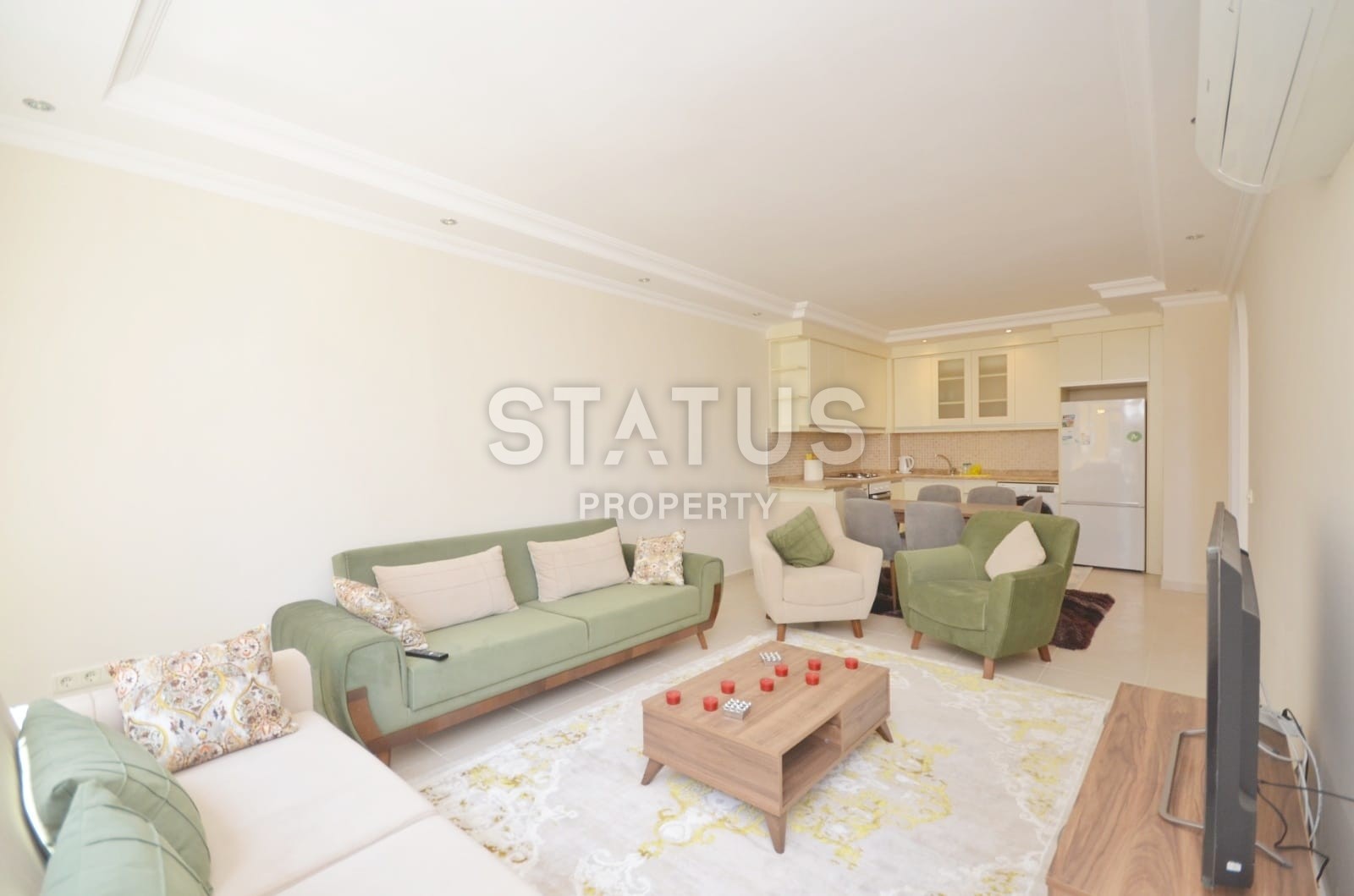 Трехкомнатная квартира с мебелью в Махмутларе, 100 м2 фото 26