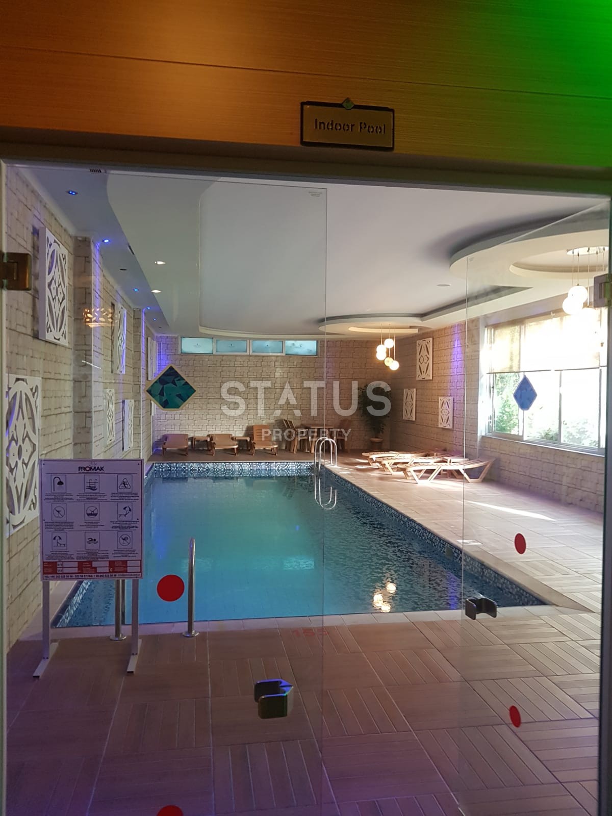 Spacious apartment layout 1+1, 77 m2 with sea views, Cikcilli area, Alanya фото 3