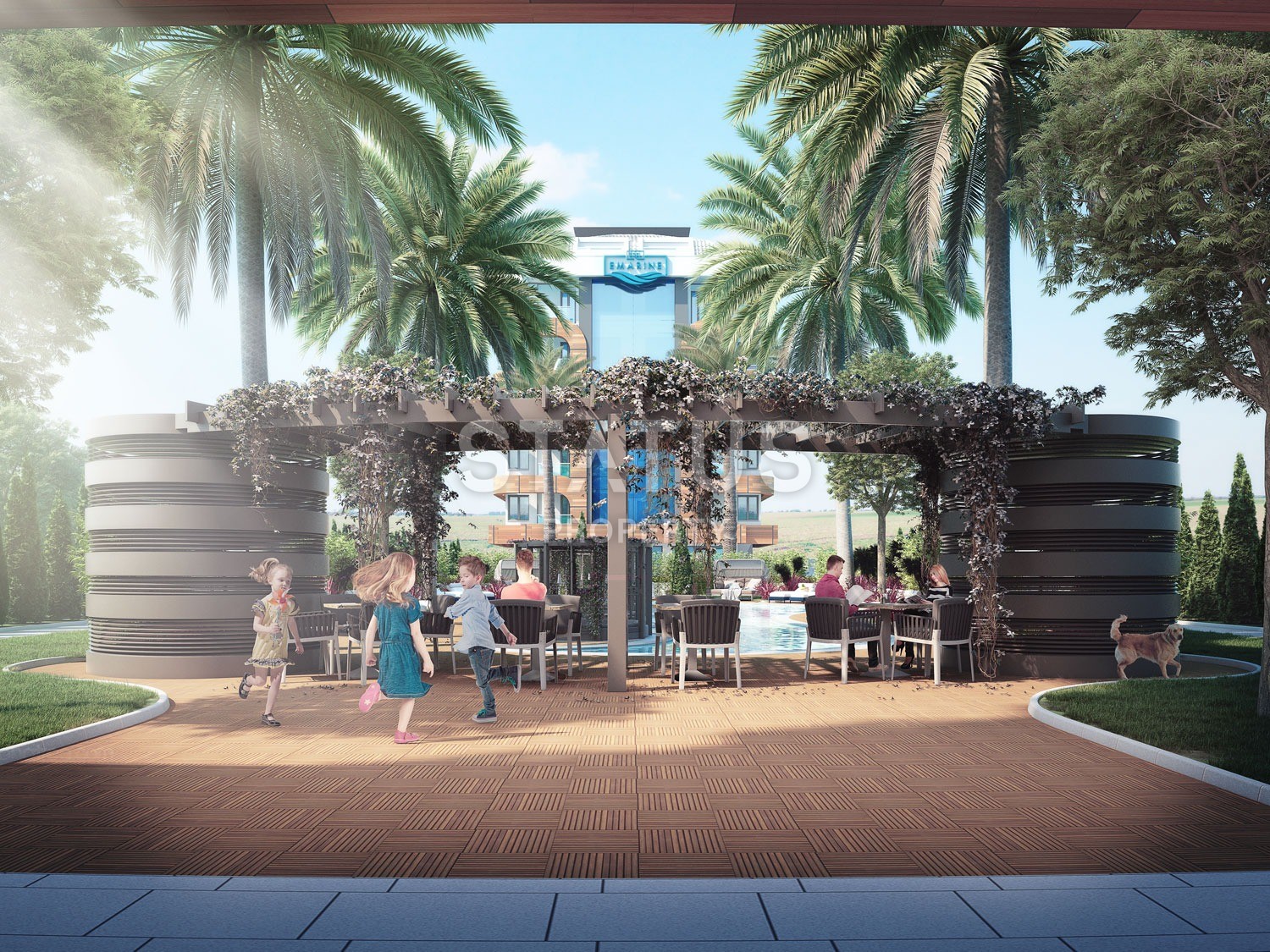 New modern project on the embankment of the Mediterranean Sea, Kestel district, Alanya фото 5