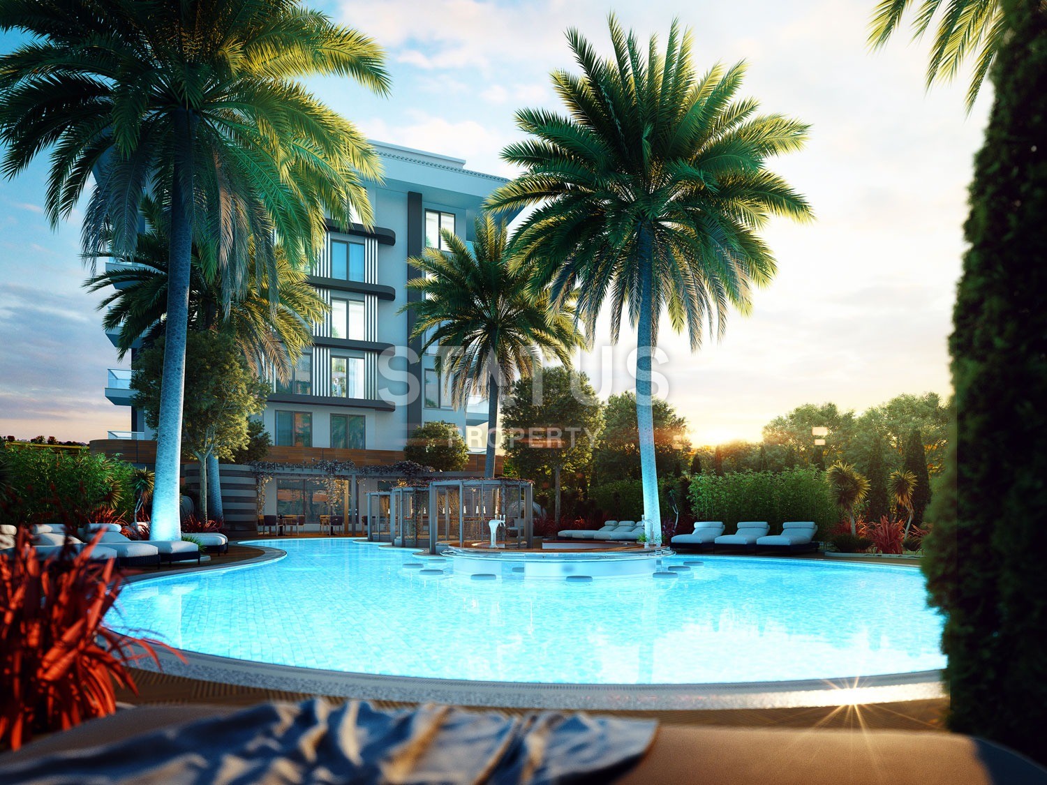 New modern project on the embankment of the Mediterranean Sea, Kestel district, Alanya фото 7