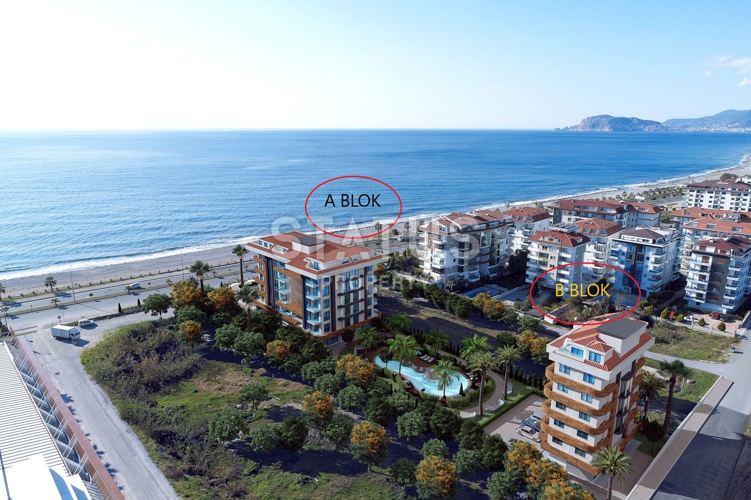 New modern project on the embankment of the Mediterranean Sea, Kestel district, Alanya фото 13
