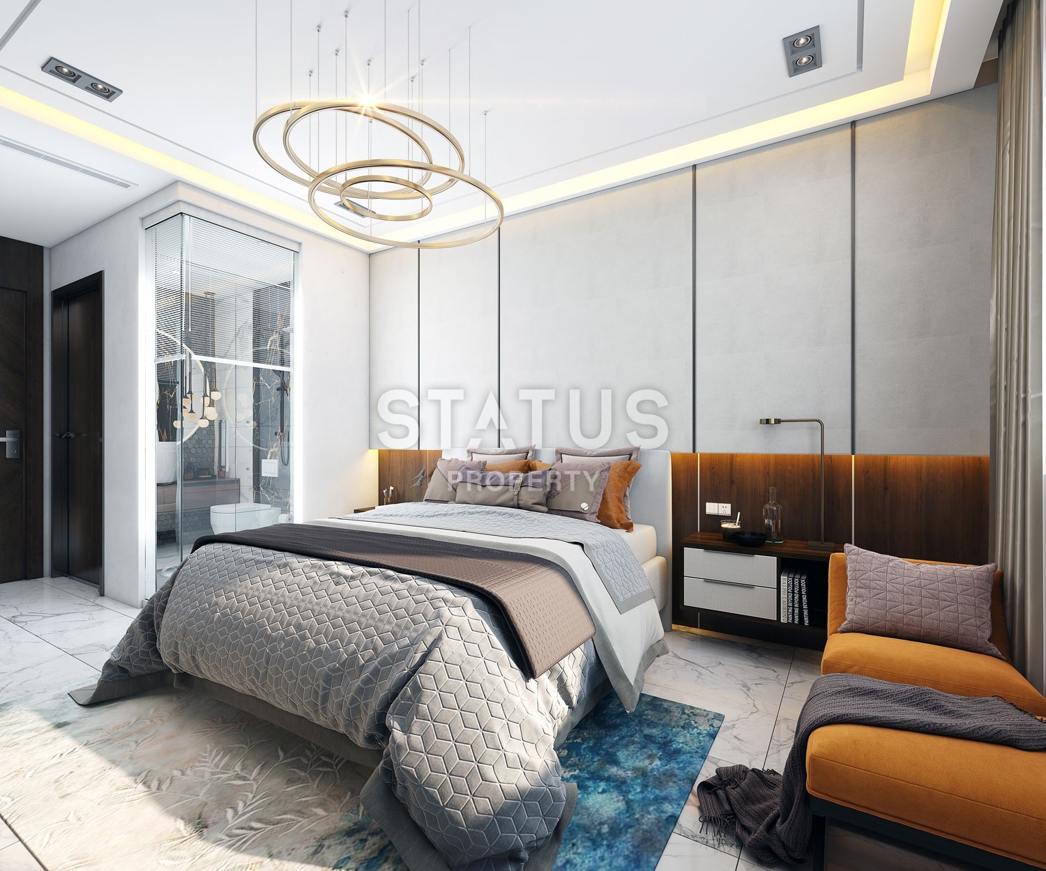 New modern project on the embankment of the Mediterranean Sea, Kestel district, Alanya фото 20