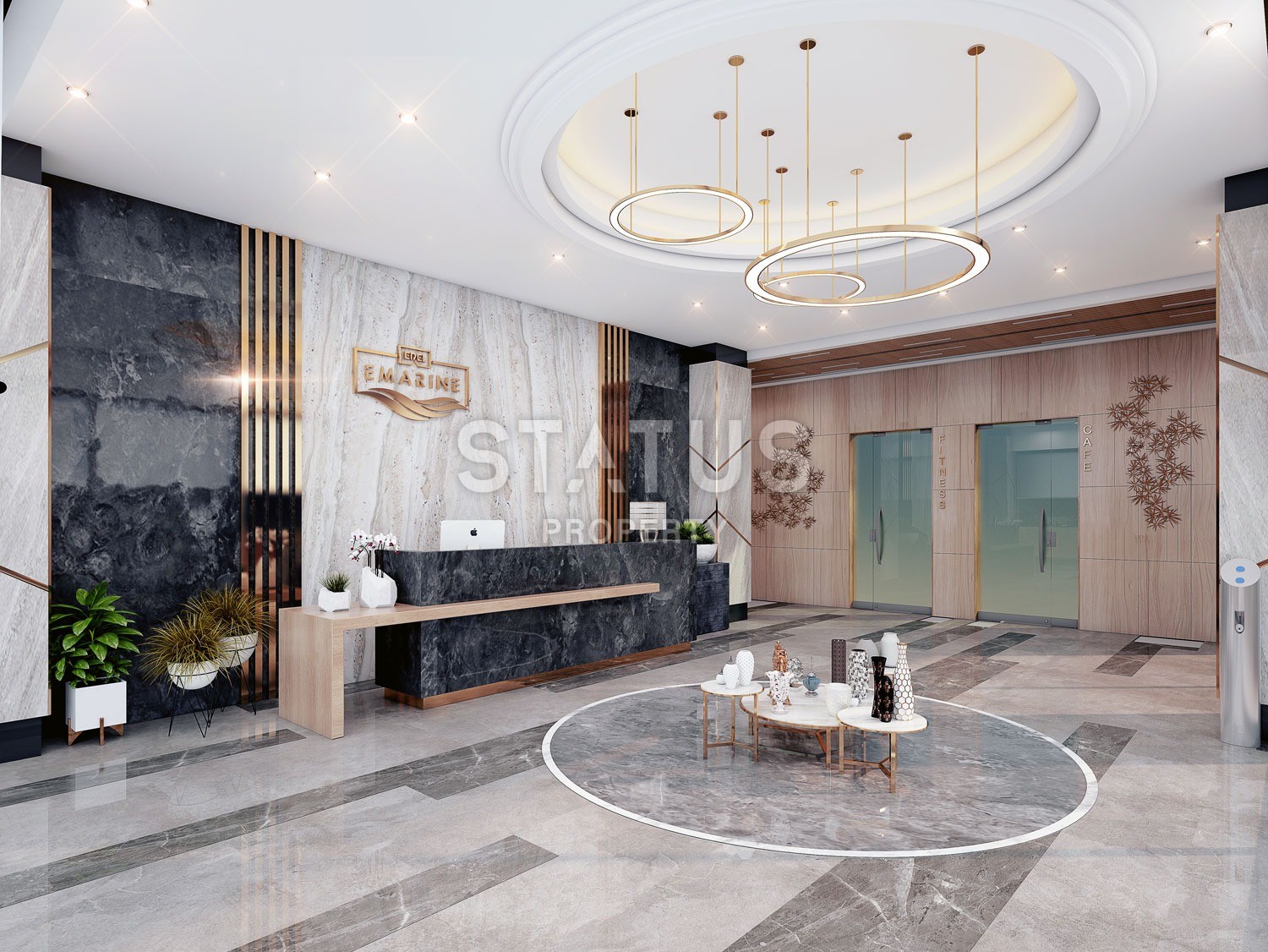 New modern project on the embankment of the Mediterranean Sea, Kestel district, Alanya фото 24