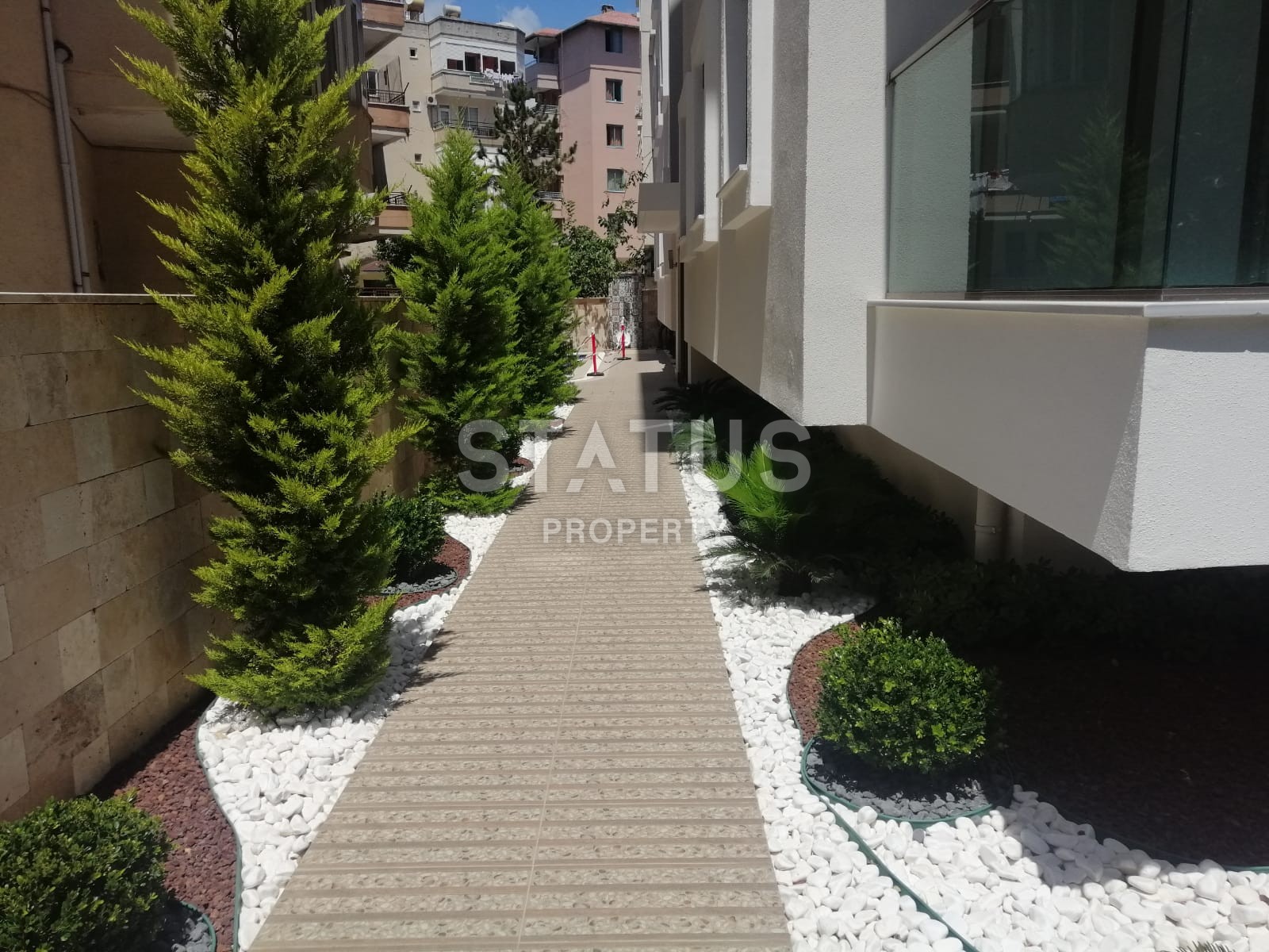 Две квартиры 3+1 в новом доме, 100 метров от пляжа. Центр, Алания. фото 12