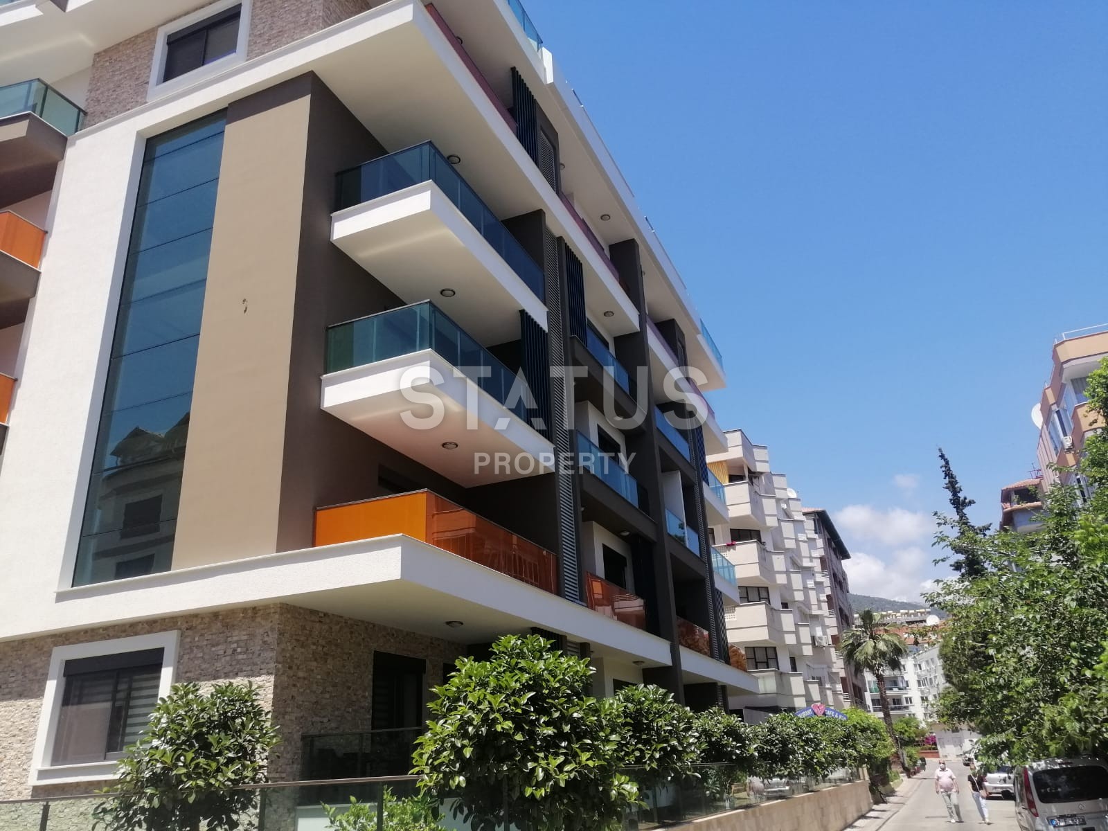 Две квартиры 3+1 в новом доме, 100 метров от пляжа. Центр, Алания. фото 14