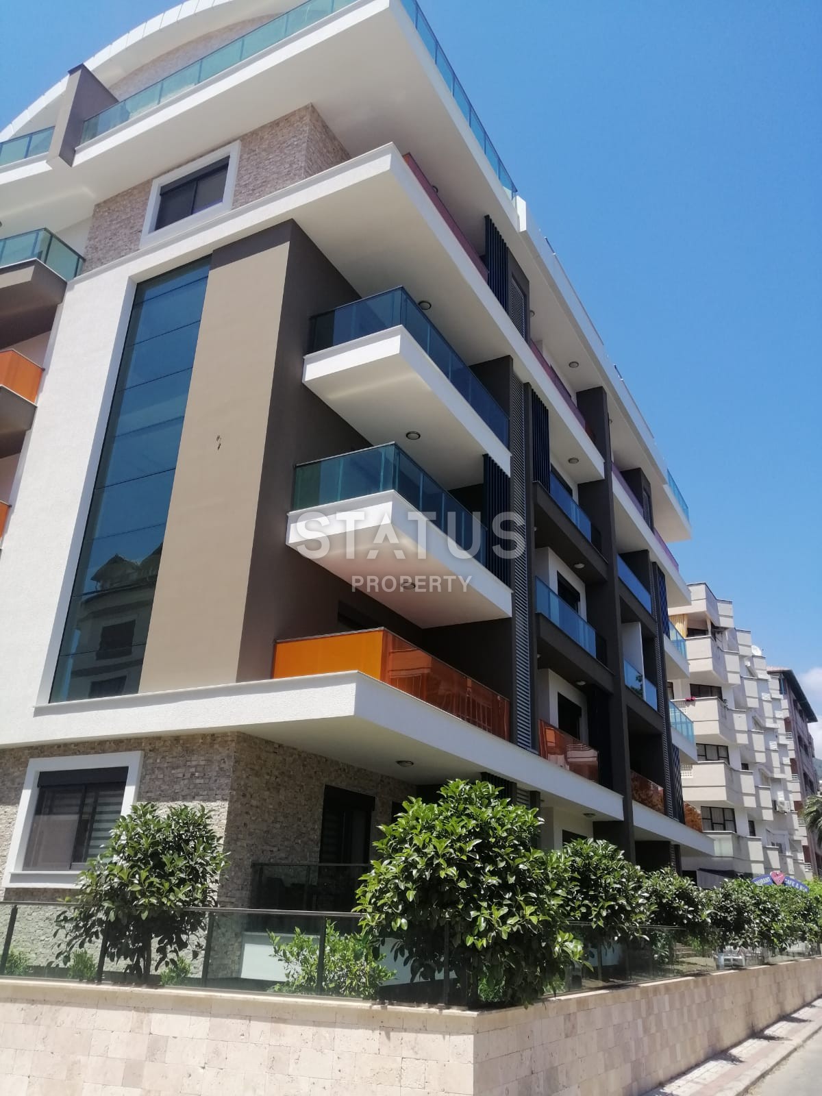 Две квартиры 3+1 в новом доме, 100 метров от пляжа. Центр, Алания. фото 15