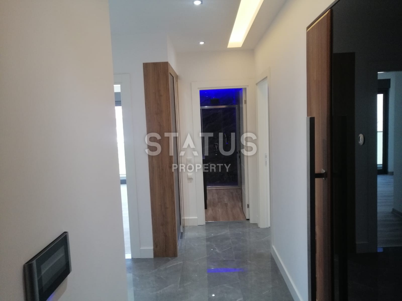 Две квартиры 3+1 в новом доме, 100 метров от пляжа. Центр, Алания. фото 44